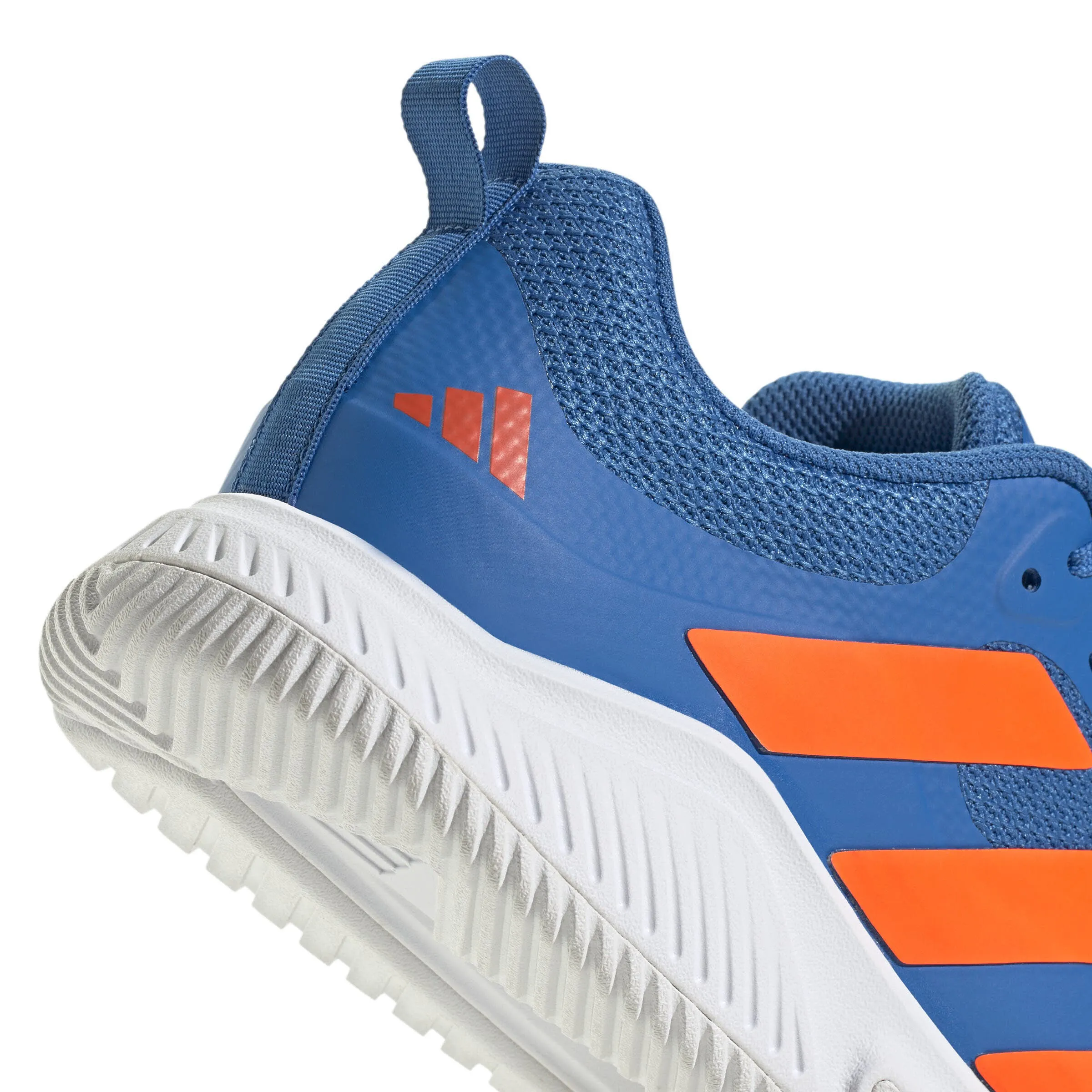 adidas Court Team 2.0 Herren Hallenschuhe Sportschuhe blau/weiß/orange