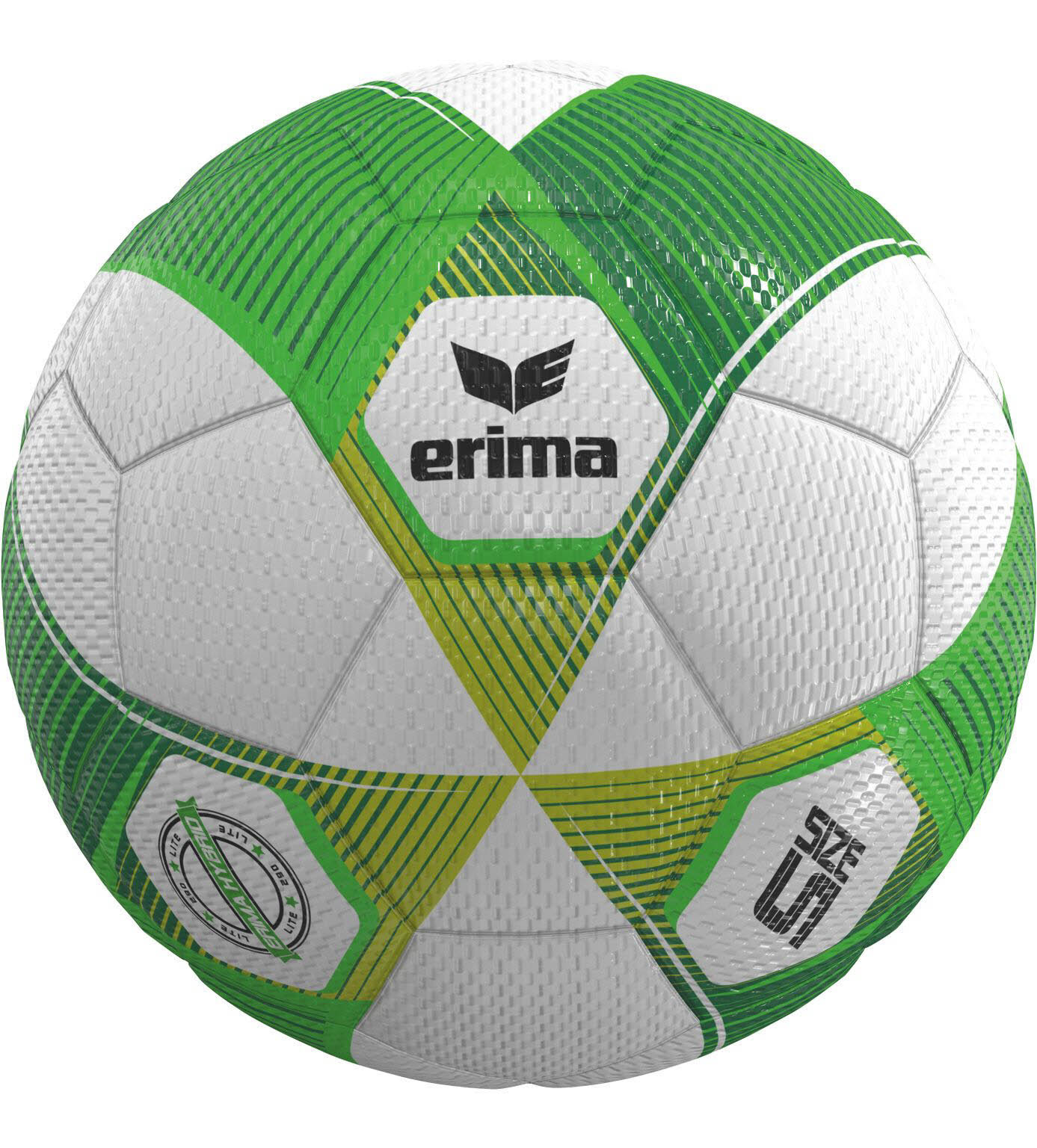 Erima Hybrid Lite 290 Kinder Fußball weiß/grün