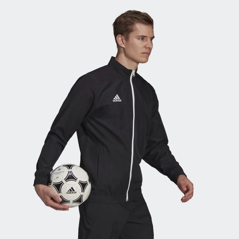 adidas Entrada 22 Präsentationsjacke Herren Fußball schwarz