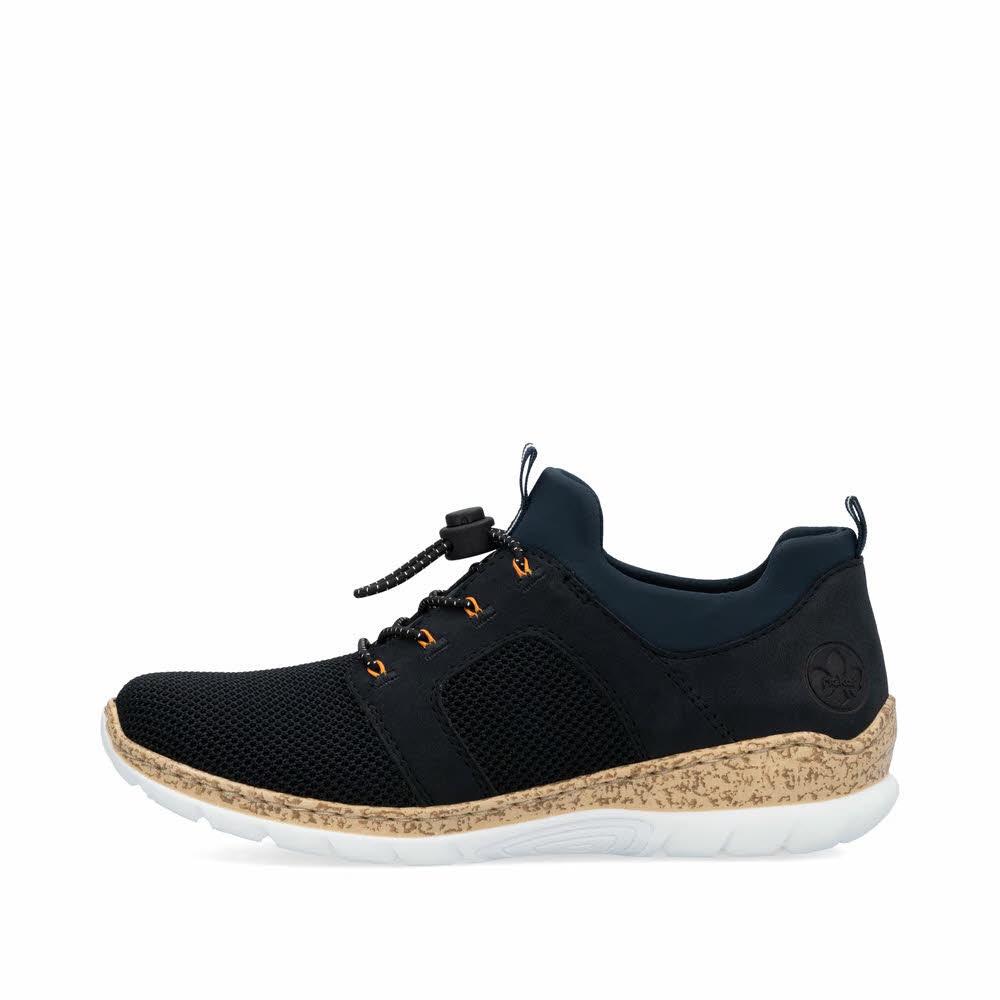 Rieker Damen Slipper blau