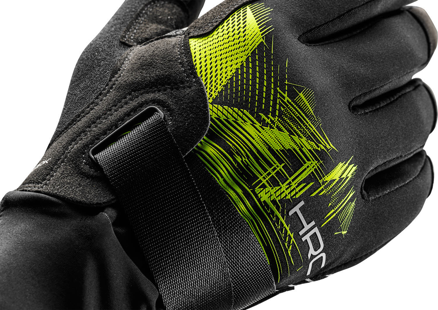 Leki HRC Race TR Unisex Langlaufhandschuhe schwarz/gelb