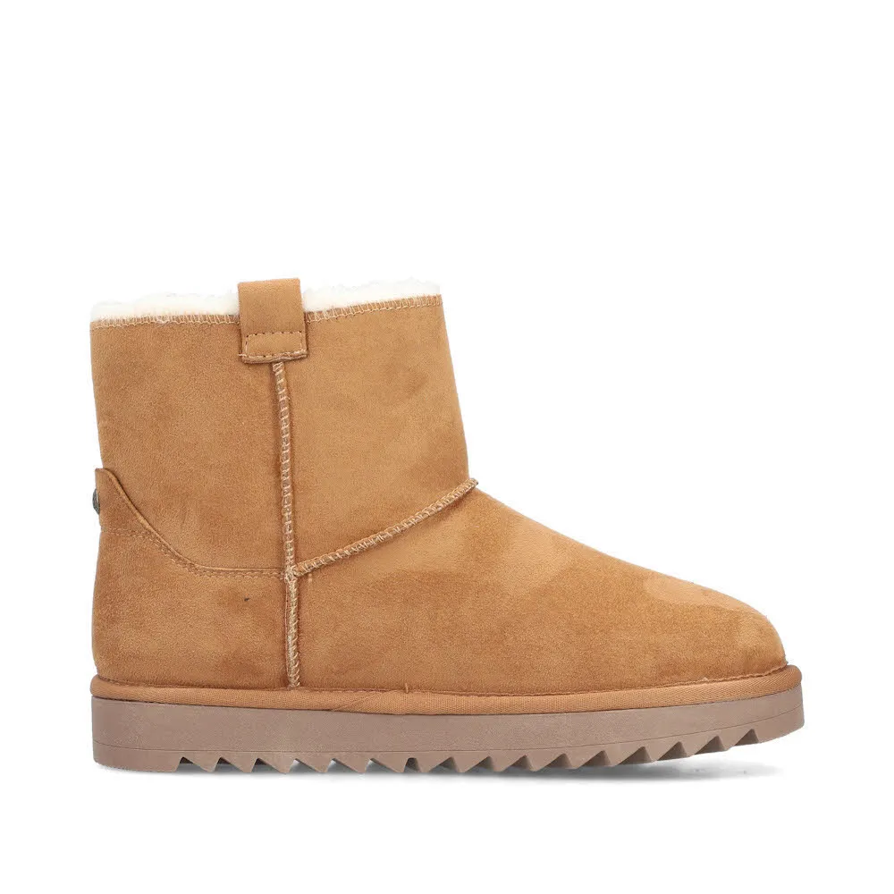 Rieker Kurzstiefel Damen Stiefel gefüttert braun