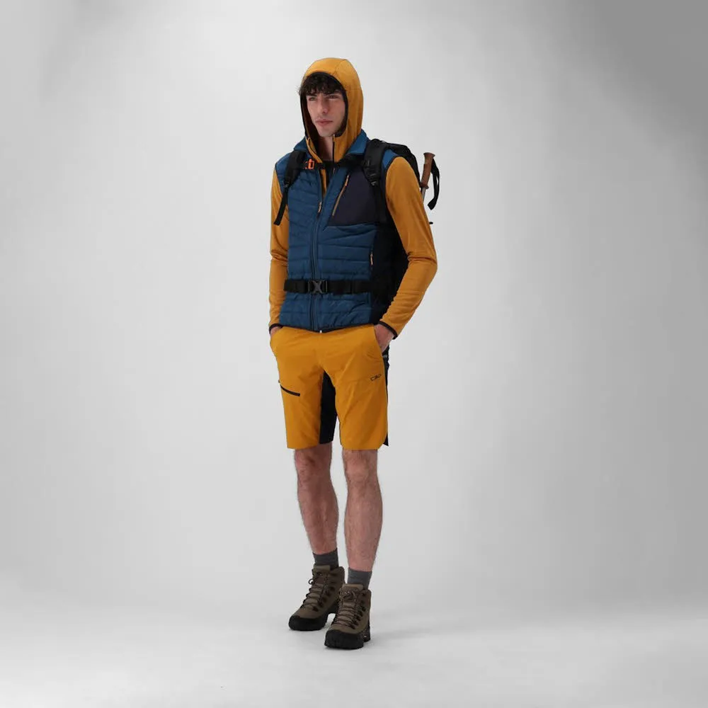 CMP HYBRID VEST Herren Hybridweste ärmellos dunkelblau