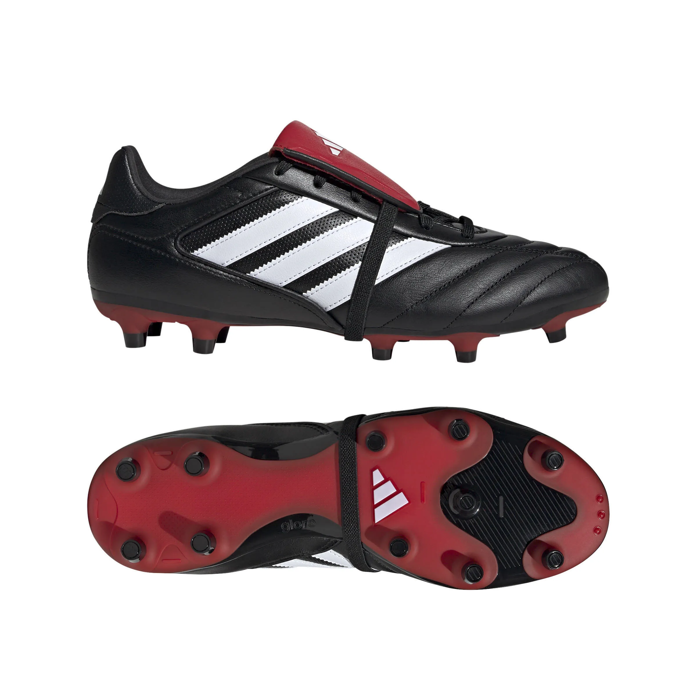 adidas COPA GLORO II FG Unisex Fußballschuhe Stollenschuhe core black/white/better scarlet