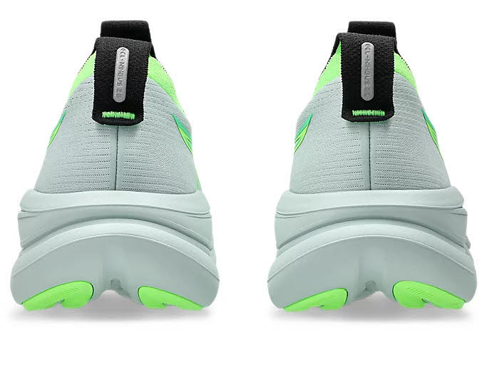 Asics GEL-NIMBUS 28 Laufschuhe Herren Cold Moss/Illuminate Green