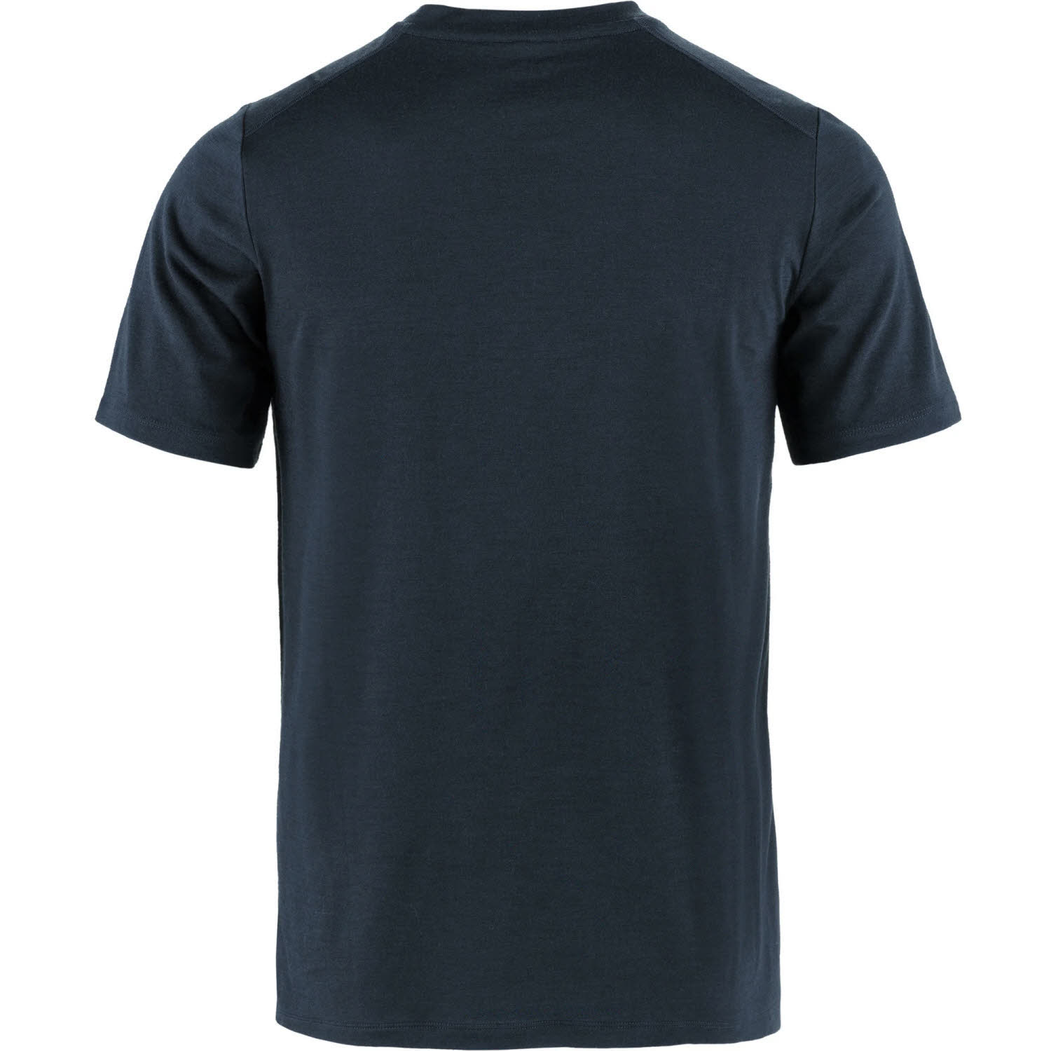 Fjällräven Abisko Wool SS M Herren T-Shirt Wandershirt Freizeitshirt dark navy