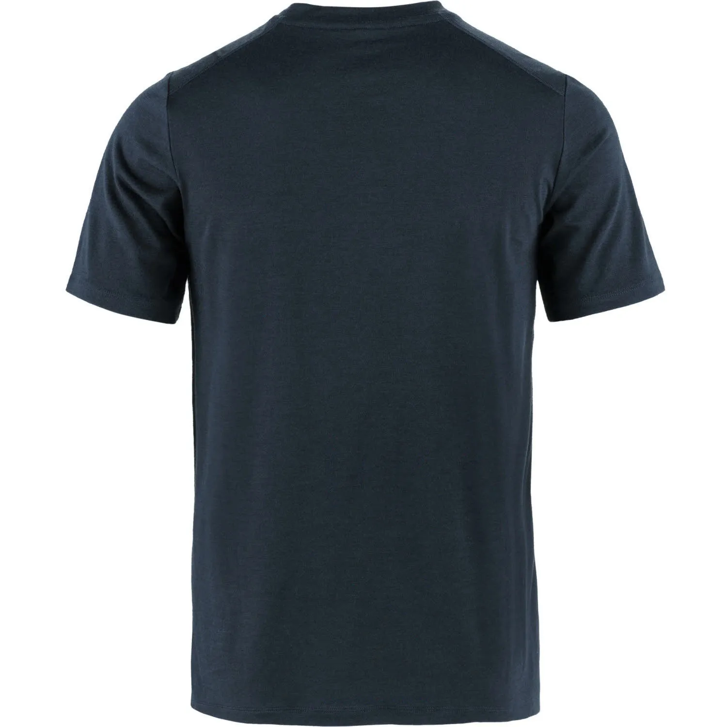 Fjällräven Abisko Wool SS M Herren T-Shirt Wandershirt Freizeitshirt dark navy