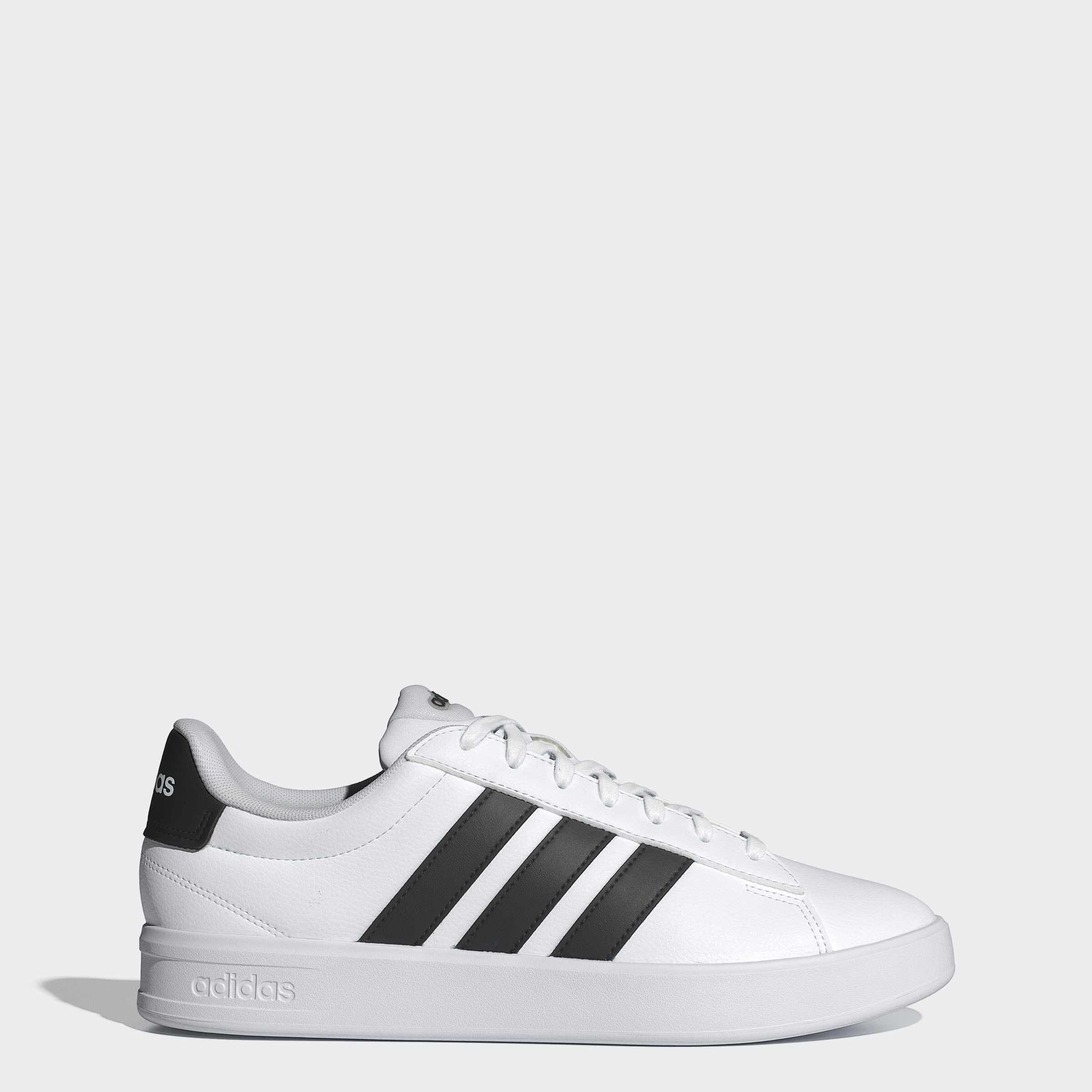 adidas Grand Court 3.0 Herren Sneaker Halbschuh weiß