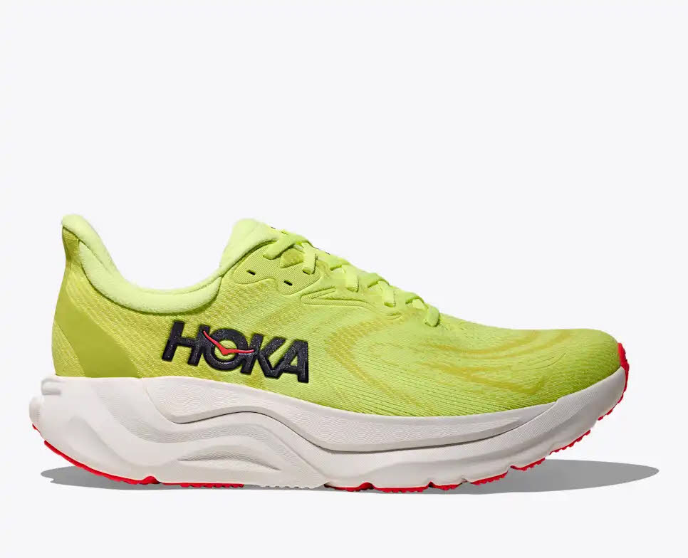 Hoka Arahi 8 Herren Laufschuhe neon gelb
