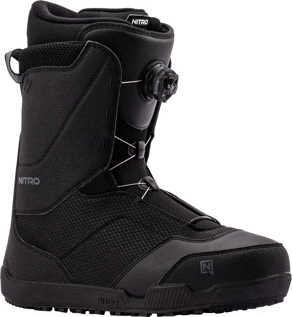 Nitro Tangent BOA Boots Erwachsene Snowboardschuhe Snowboardstiefel schwarz
