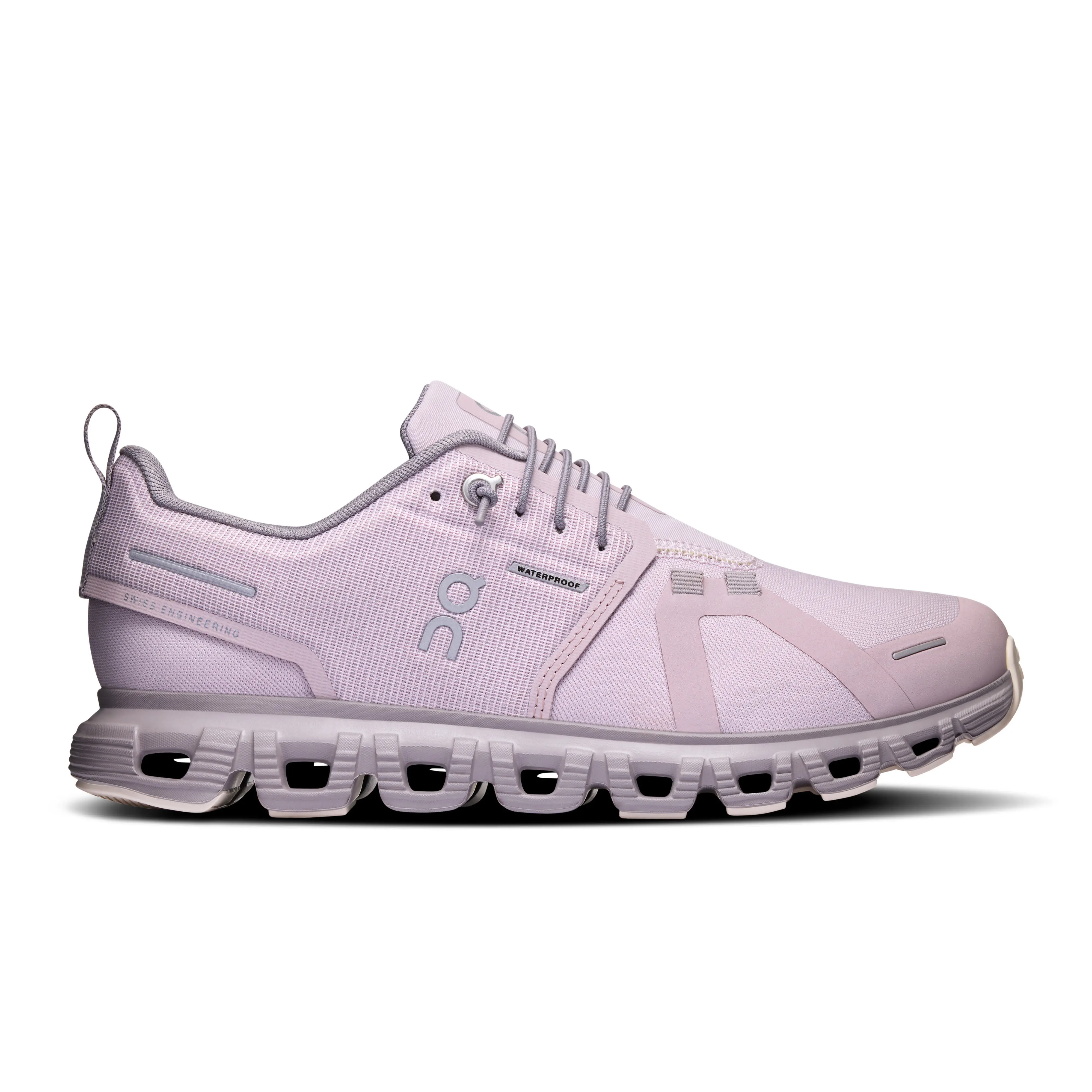 ON Cloud 6 WP Sneaker Freizeitschuh wasserdicht Damen rosa lila