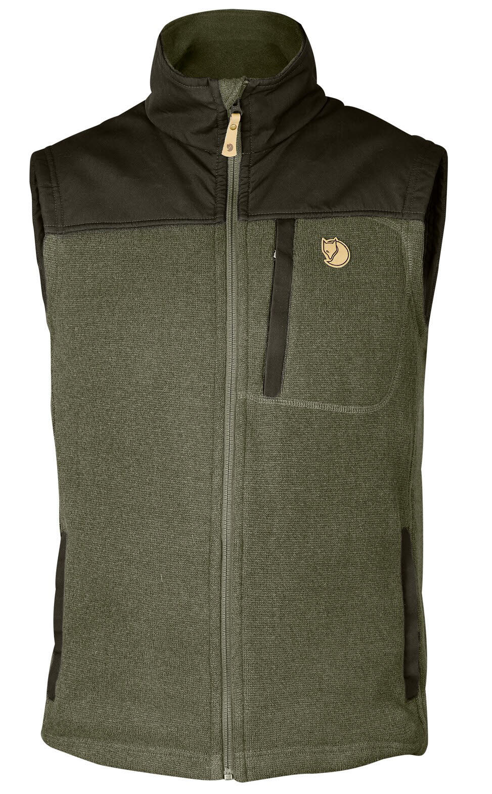 Fjällräven HE Buck Fleece Vest M Herren Fleecejacke ärmellos grün NEU