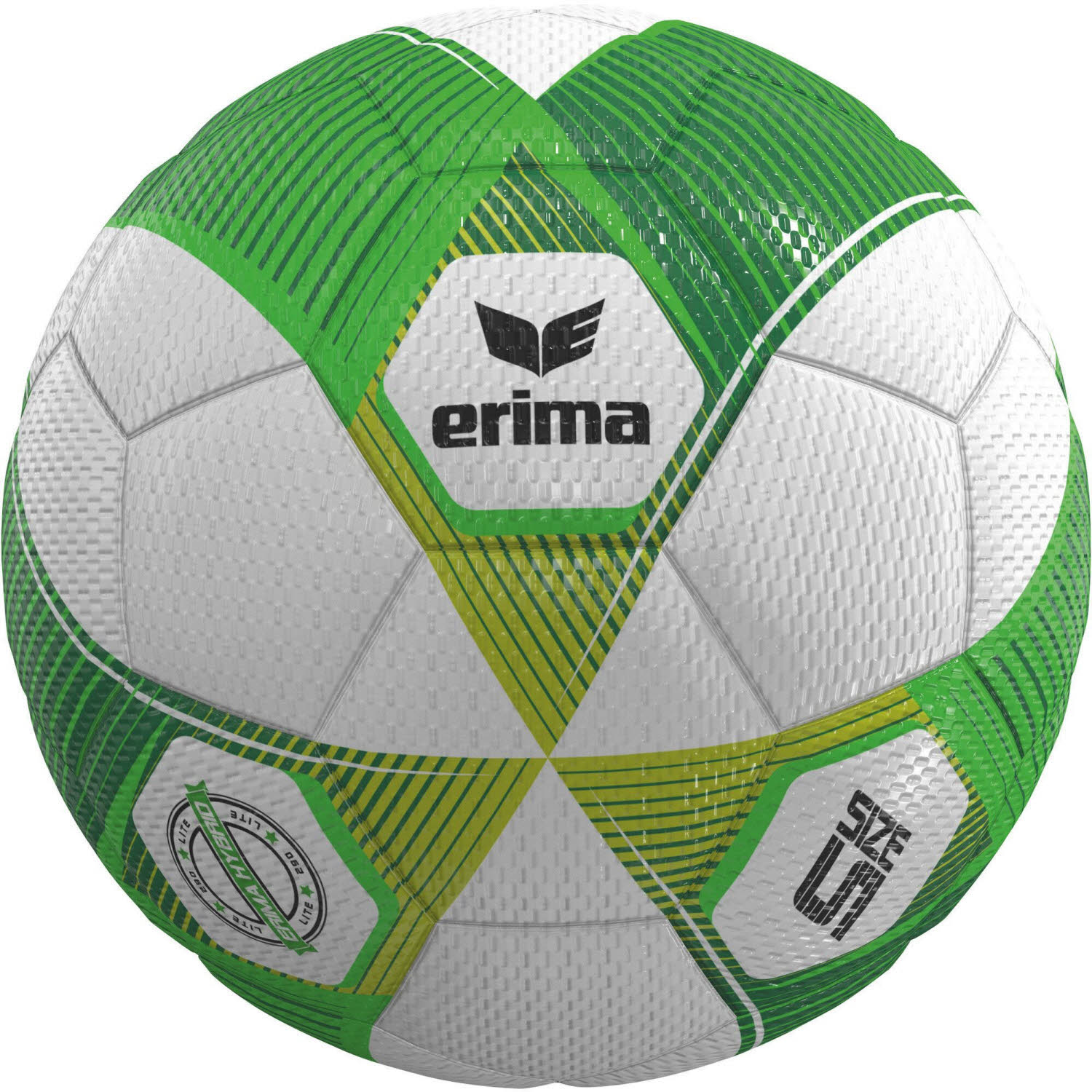 Erima Hybrid Lite 290 Kinder Fußball weiß/grün