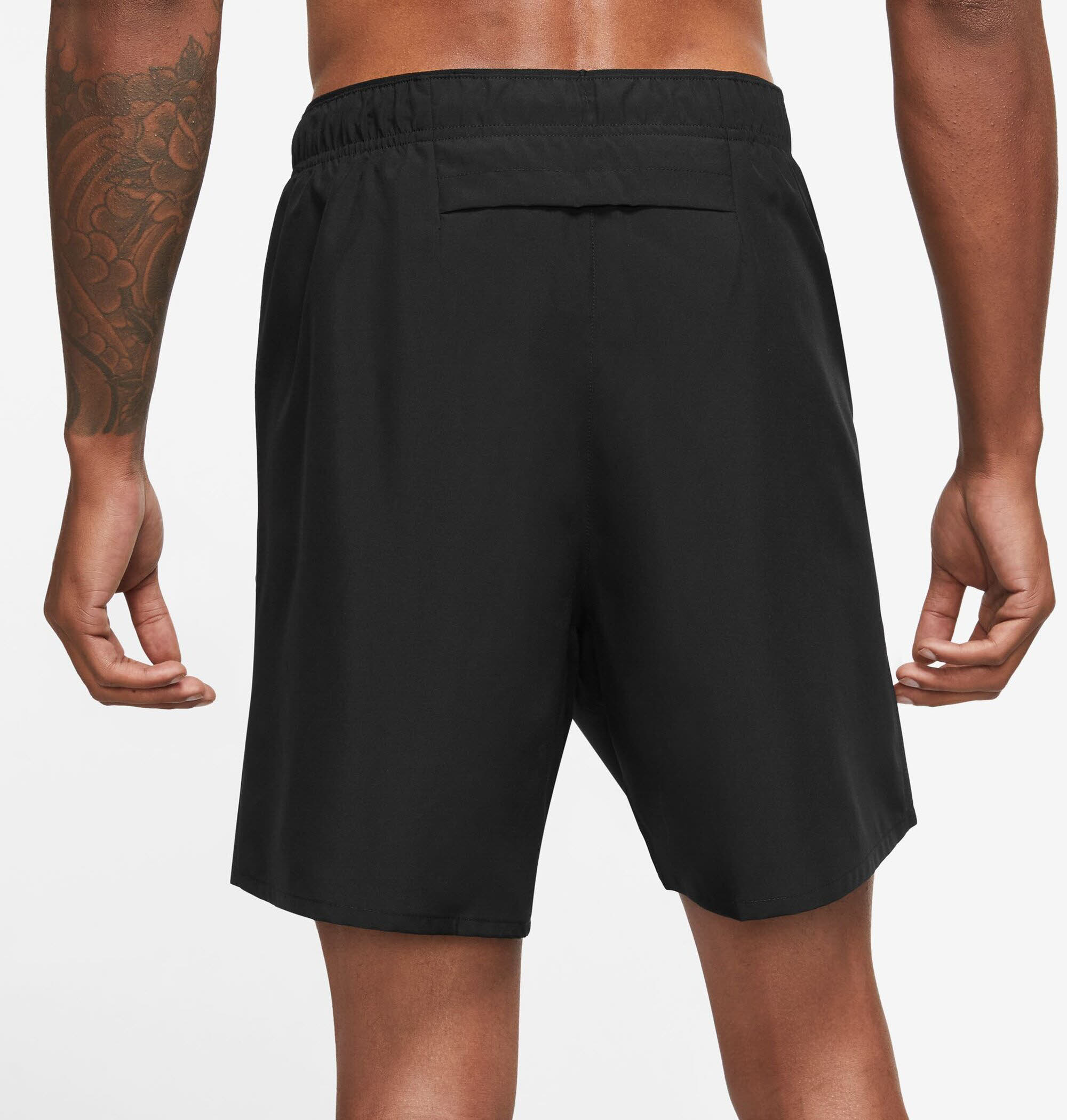 Nike Challenger Herren Dri-Fit-Laufshorts Sportshorts Trainingshose schwarz