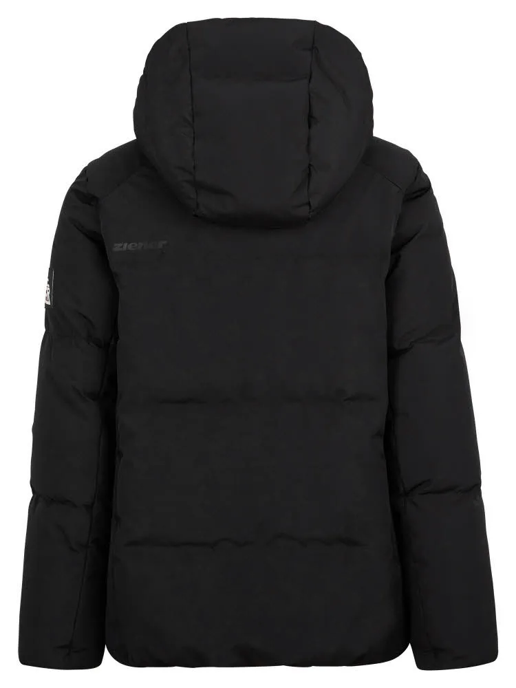 Ziener Awar-Z Skijacke Winterjacke Jungen schwarz