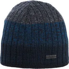 Eisglut Griffina Merino Herren Mütze Wolle warm alltag stylisch blau/grau NEU