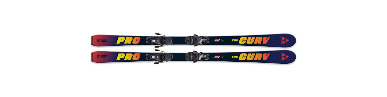 Fischer THE CURV PRO JRS + FS 7 CA JRS GW Kinder Ski Fortgeschrittene 25/26 blau
