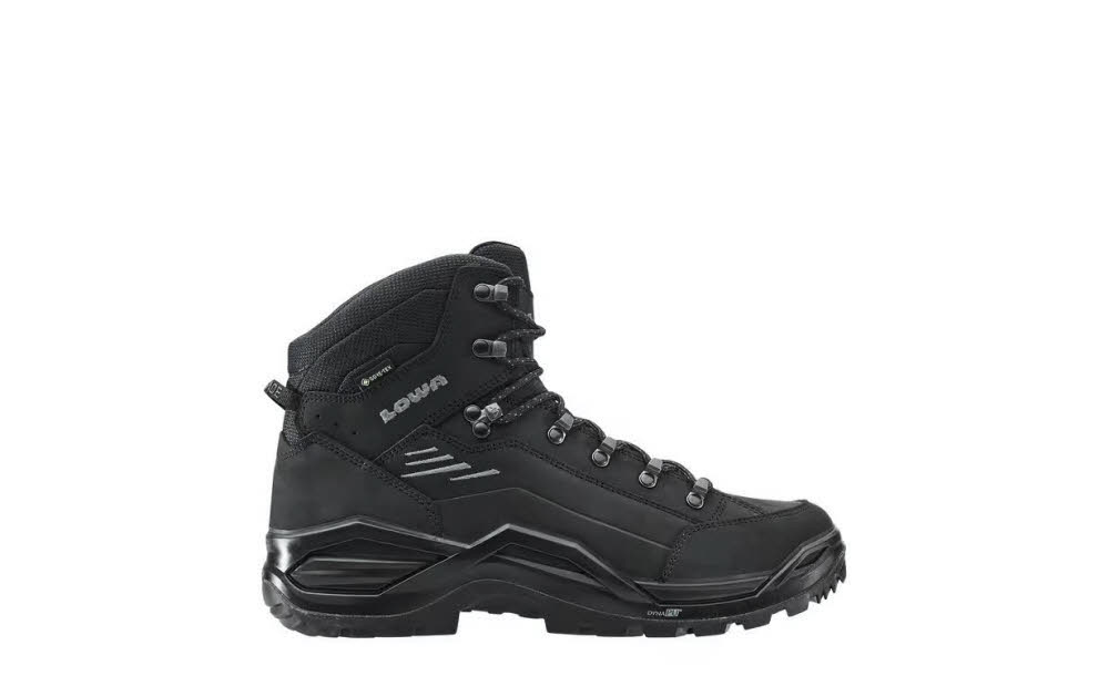 LOWA RENEGADE EVO GTX MID Herren Wanderschuhe Trekkingschuhe Mid tiefschwarz