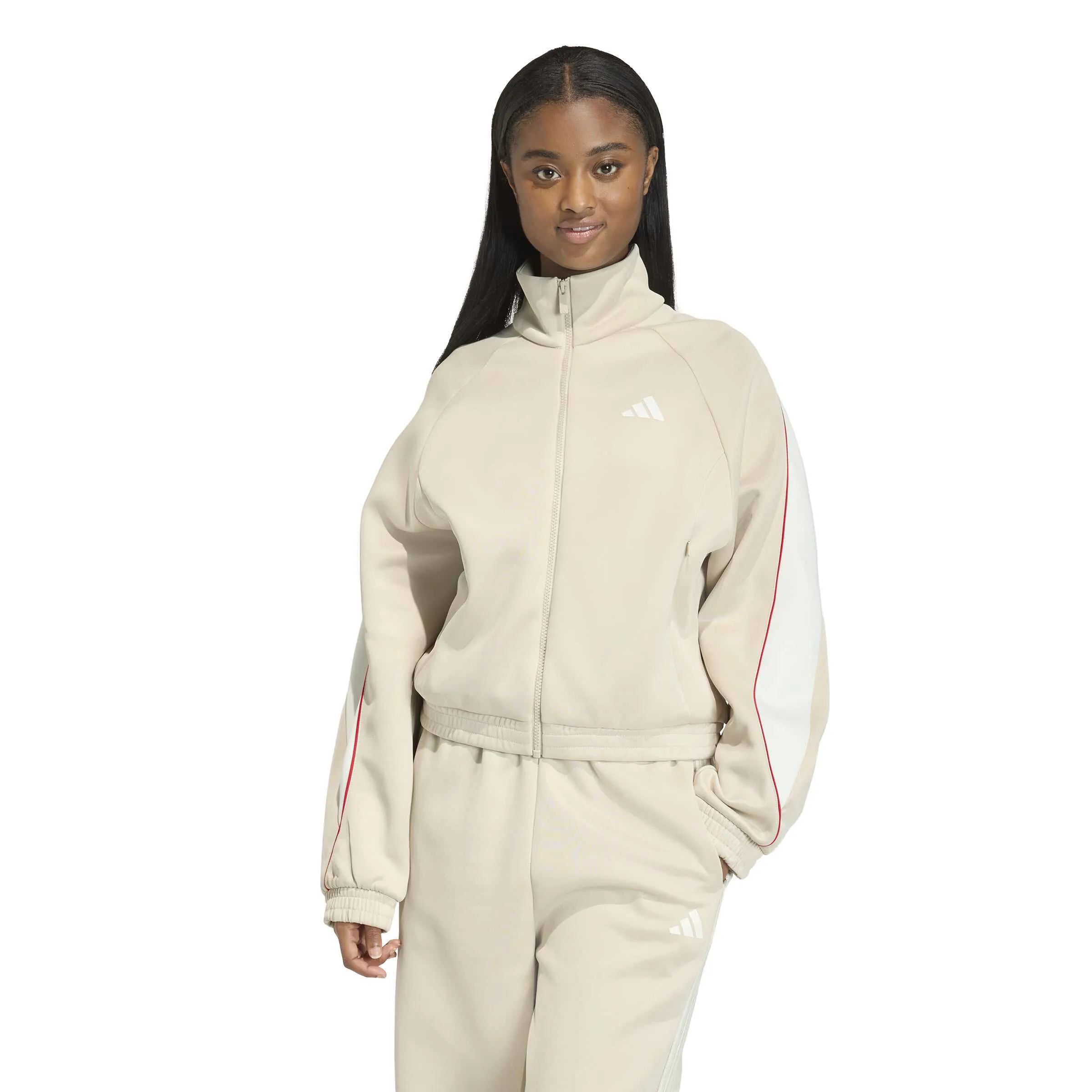 Adidas Track Top Damen beige