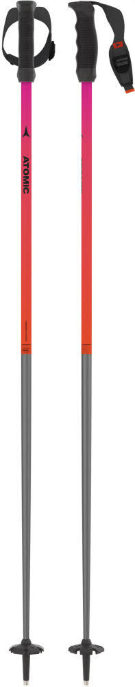 Atomic Redster RS SQS Unisex Skistöcke Ski Poles red tension