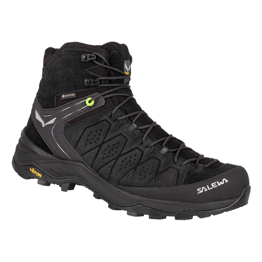 Salewa MS Alp Trainer 2 MID GTX Trekkingschuhe Wandersdchuhe Outdoor Herren schwarz NEU