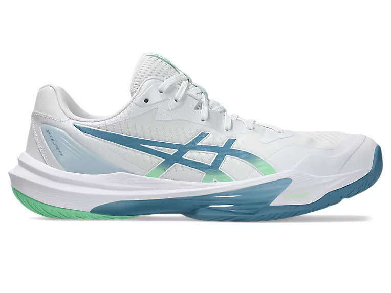 ASICS Sky Elite FF 3 Herren Volleyballschuh - white/saba blue