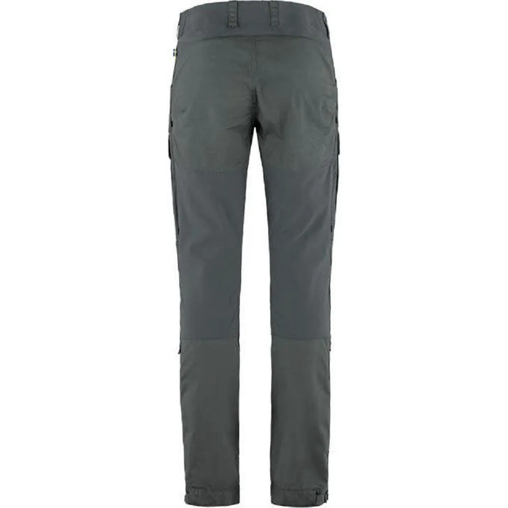 Fjäll Räven Keb Trousers Damen Trekkinghose Wanderhose grau