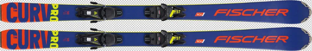 Fischer The Curv Pro Jrs Jungen 22/23  Racing Ski Fortgeschrittener blau