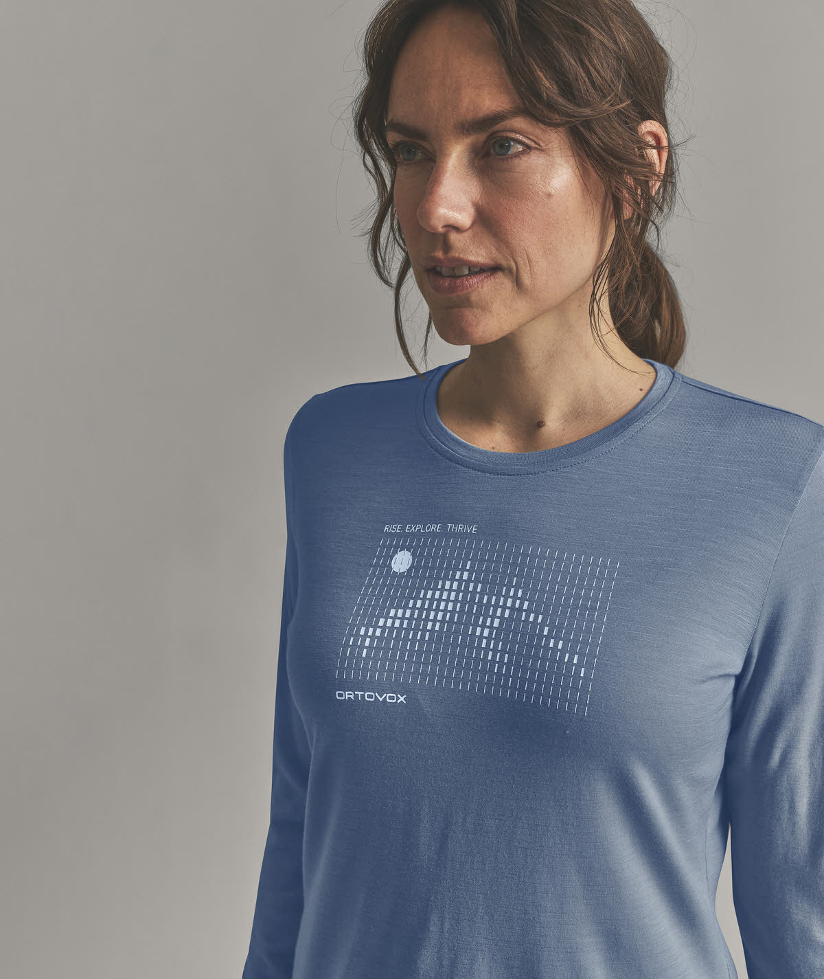 Ortovox DA 185 MERINO SUNRISE LS W Damen Sweatshirt Shirt langarm light nunatak