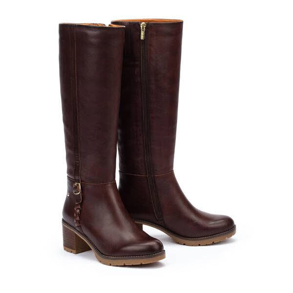 Pikolinos LLanes Stiefel Slipper ungefüttert modisch Damen schwarz