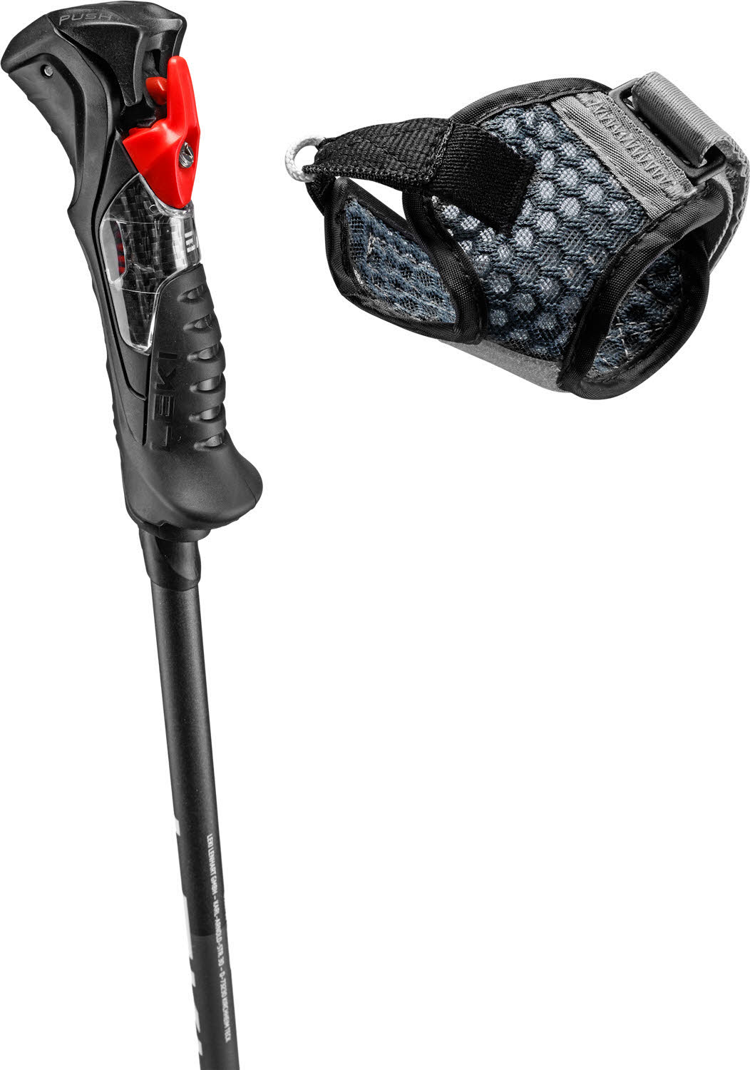 Leki Carbon 14 TR Unisex Skistöcke Ski Poles grau/schwarz