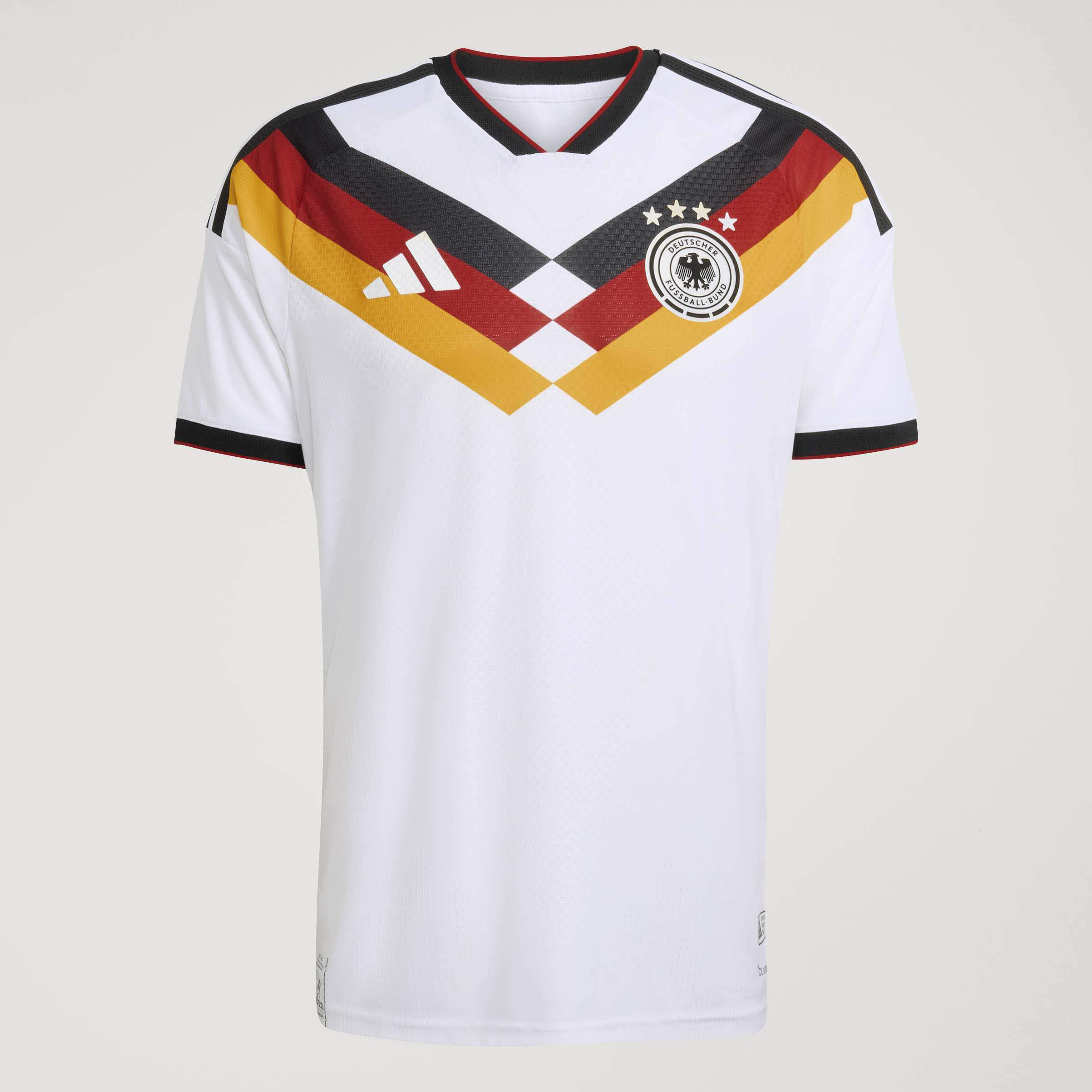 adidas DFB Deutschland 26 Authentic Heimtrikot Herren weiß