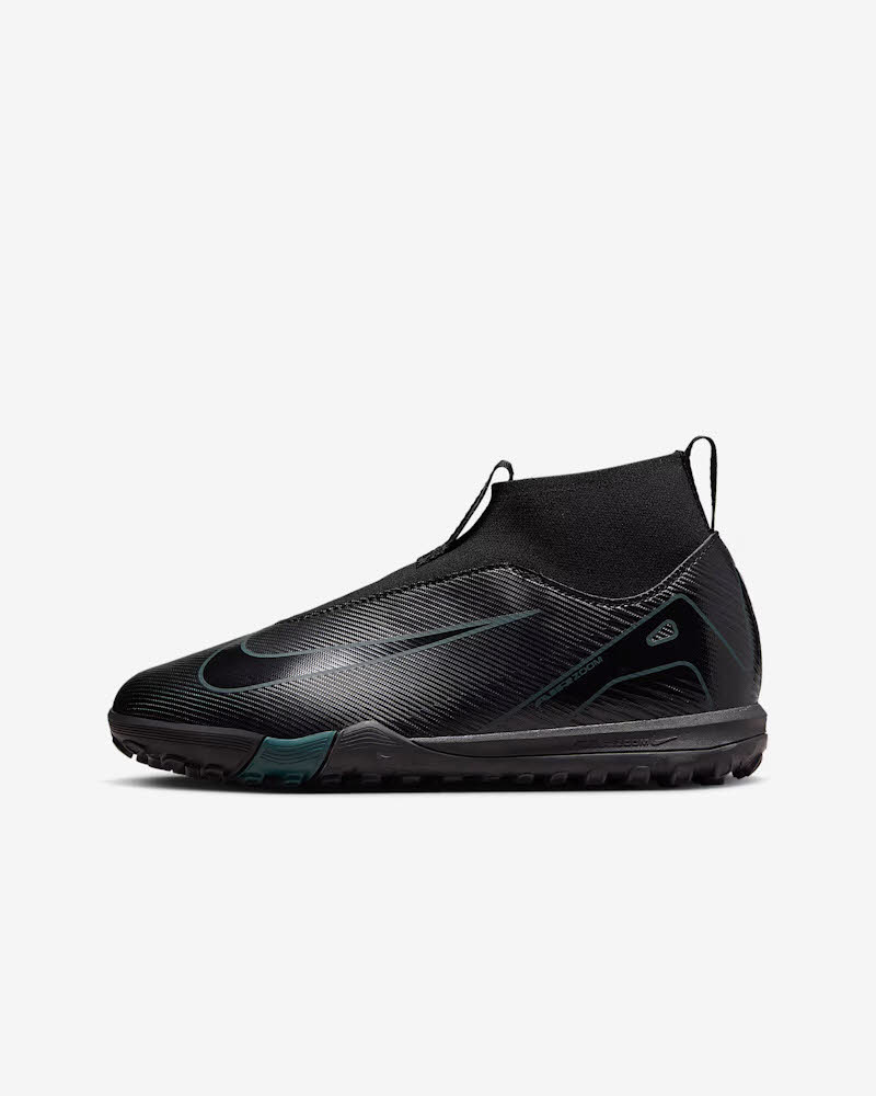 Nike Jr. Mercurial Superfly 10 Academy Kinder Fußballschuhe Kunstrasen schwarz