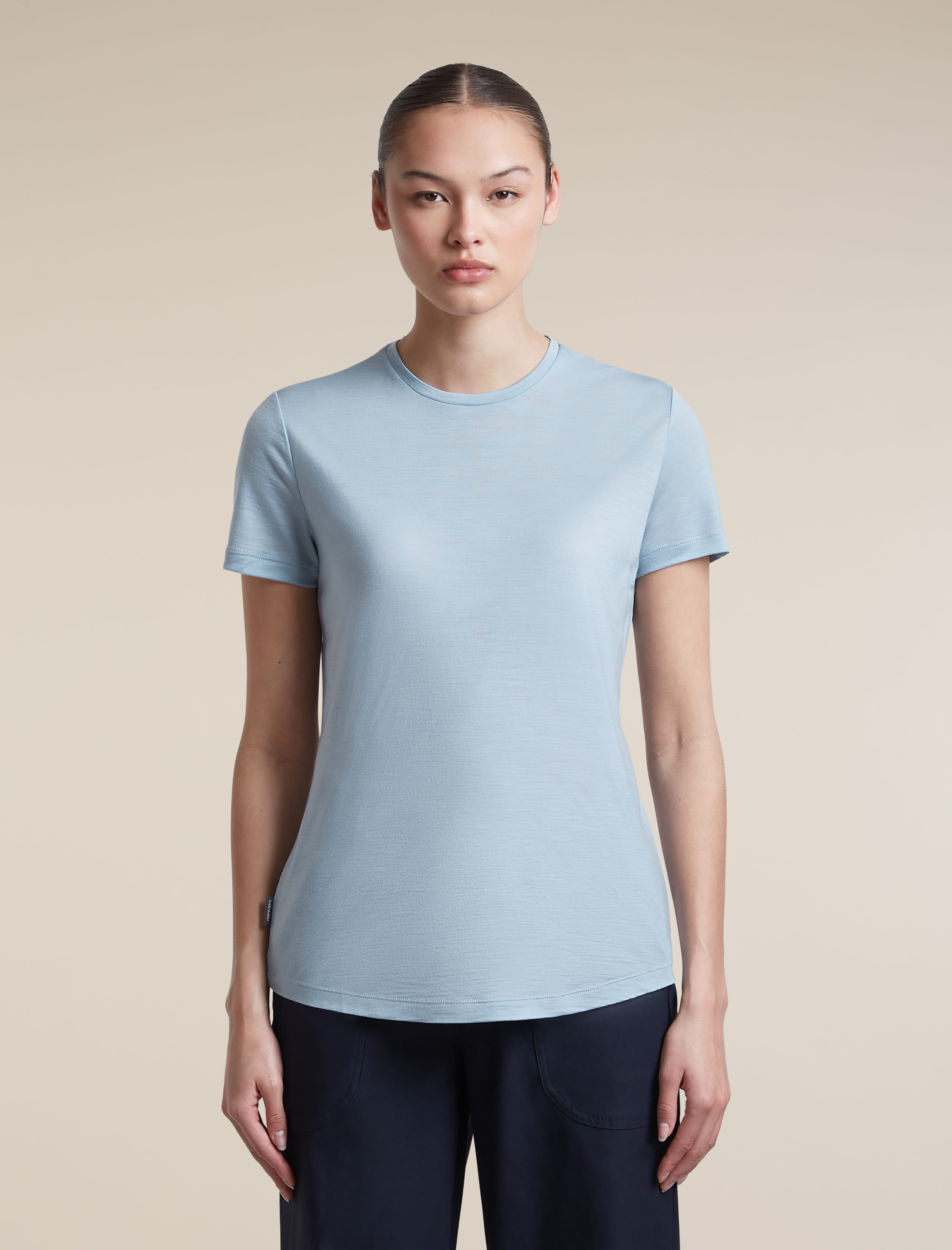 Icebreaker DA Mer 125 Cool-Lite Sphere III SS Tee Damen Shirt blau