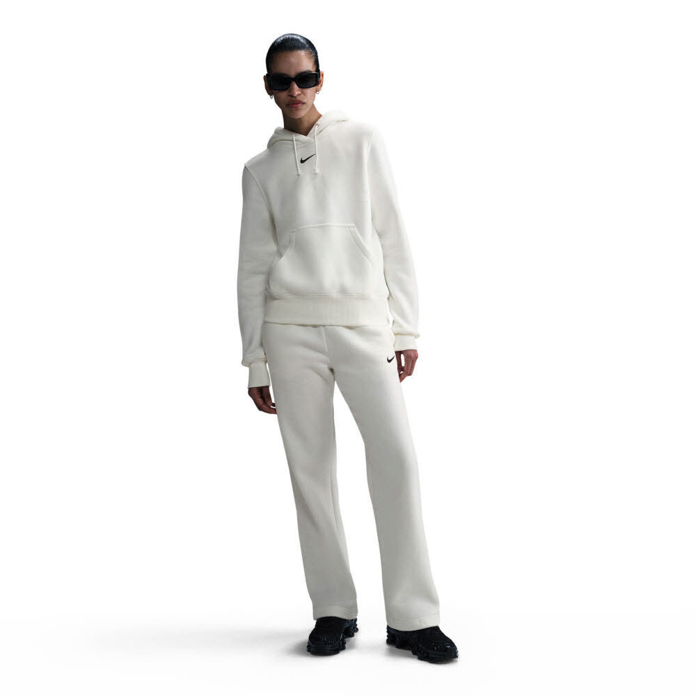 Nike Sportswear Phoenix Fleece Damen Hoodie Kapuzenpullover weiß