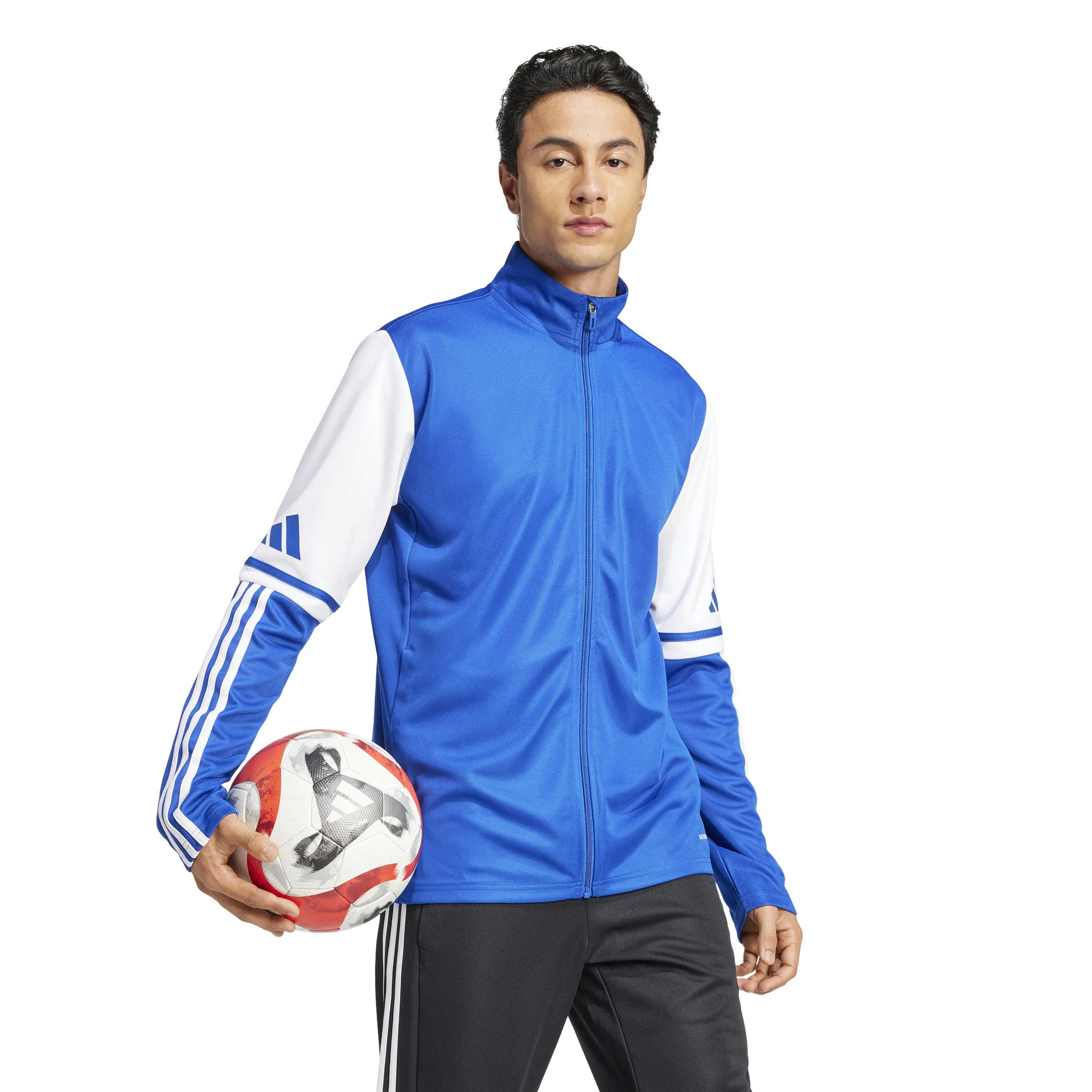 adidas Squadra 25 Trainingsjacke Sportjacke Herren blau weiß