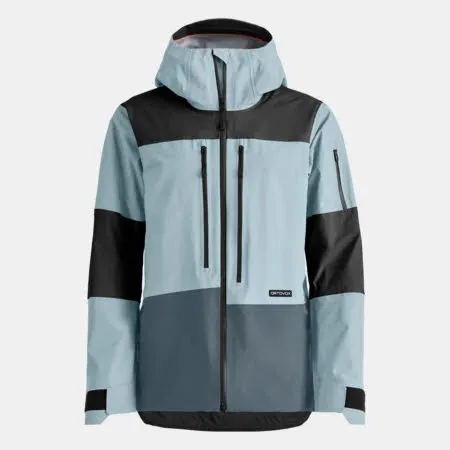 Ortovox RAVINE FREE 3L Hardshell-Jacke Damen glacier grey