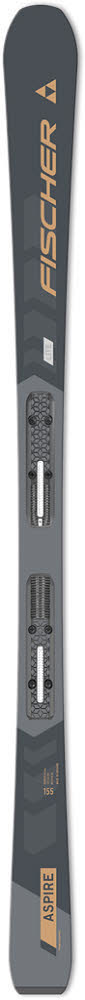 Fischer Aspire SLR PRO + RS 9 SLR Damen Allround Ski Einsteiger 25/26 grau