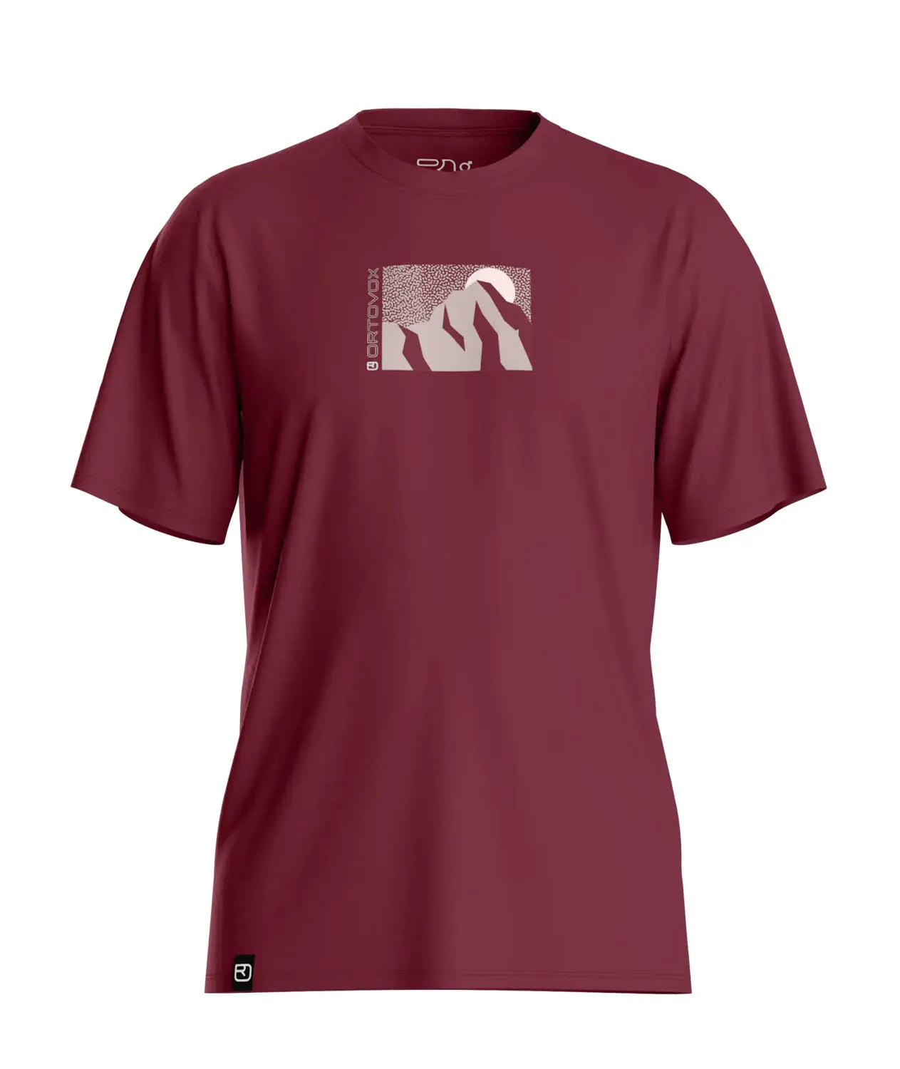 Ortovox 120 COOL TEC MTN SUN TS M Herren Funktionsshirt red malbec