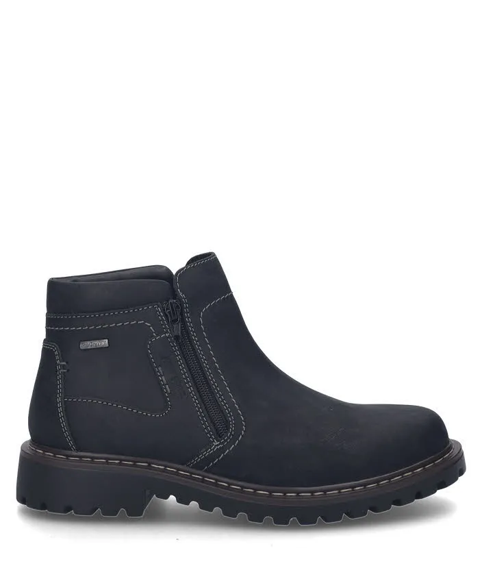 Josef Seibel Chance 55 Herren Stiefeletten Modestiefel schwarz