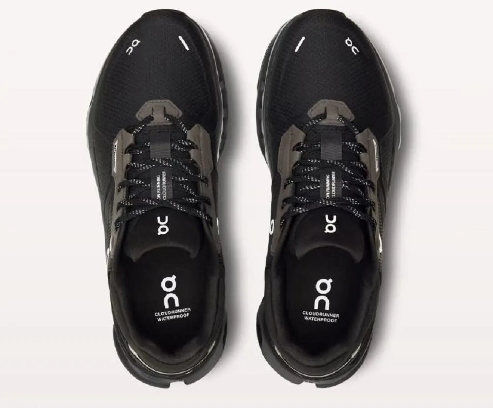 ON CLOUDRUNNER 2 WATERPROOF Damen Laufschuhe Joggingschuhe magnet/black