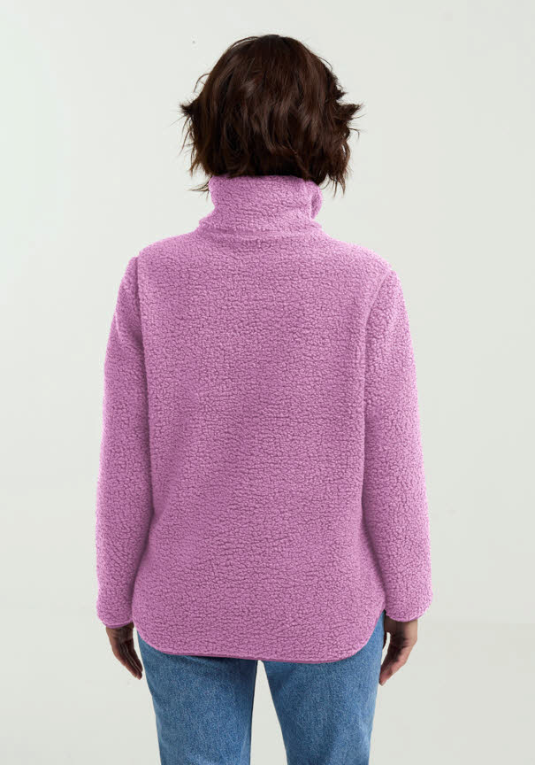 Jack Wolfskin HIGH CURL JKT Fleecejacke Damen rosa