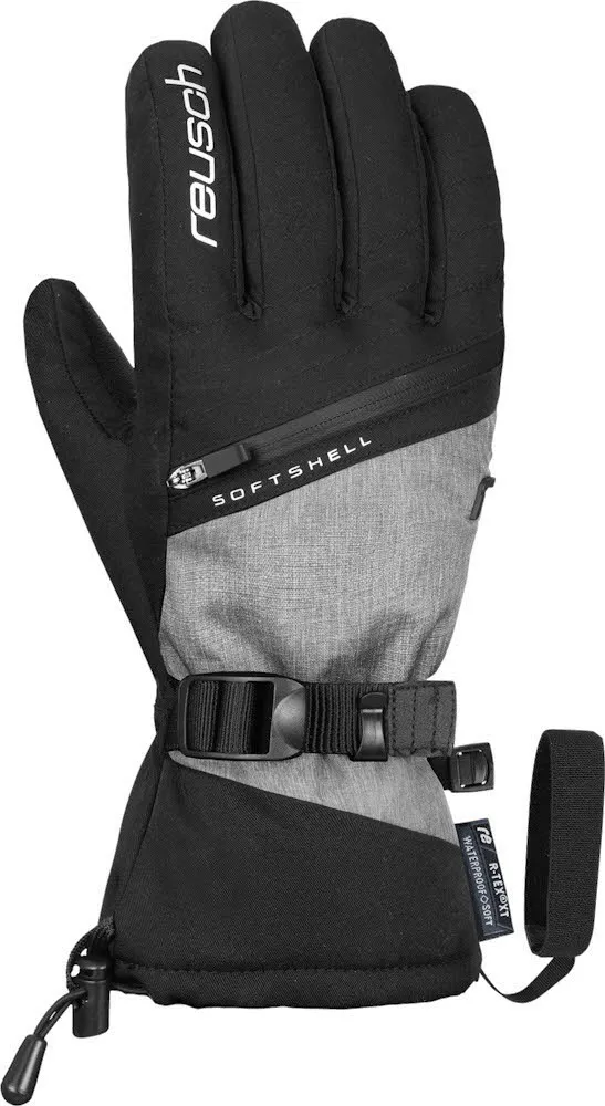 Reusch Demi R-TEX® XT Damen Skihandschuhe Snowboardhandschuhe schwarz/grau