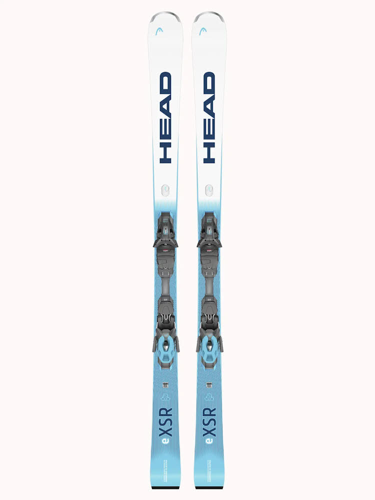 Head WC Rebels e.XSR + PR 11 GW Racecarver Ski 25/26 Fortgeschrittene blau/weiß