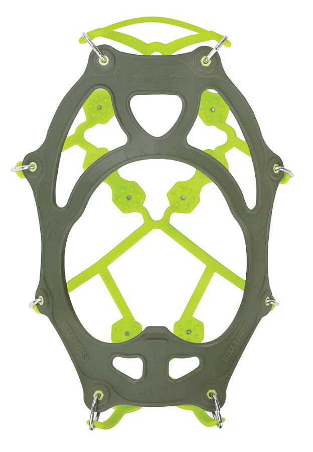 snowline Spikes Hexa Unisex Grödel Schuhketten olive