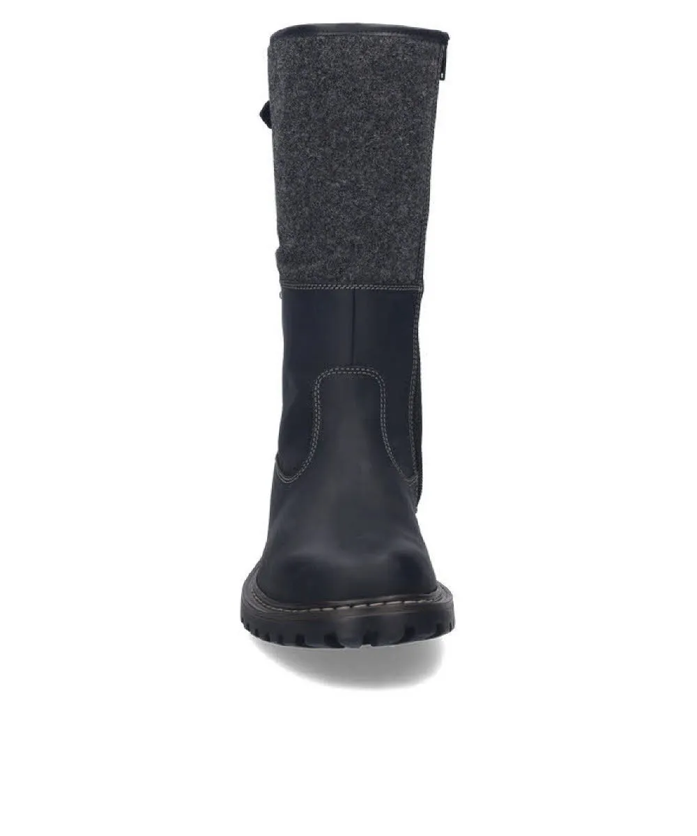 Josef Seibel Chance 41 Herren Stiefel Stiefeletten schwarz
