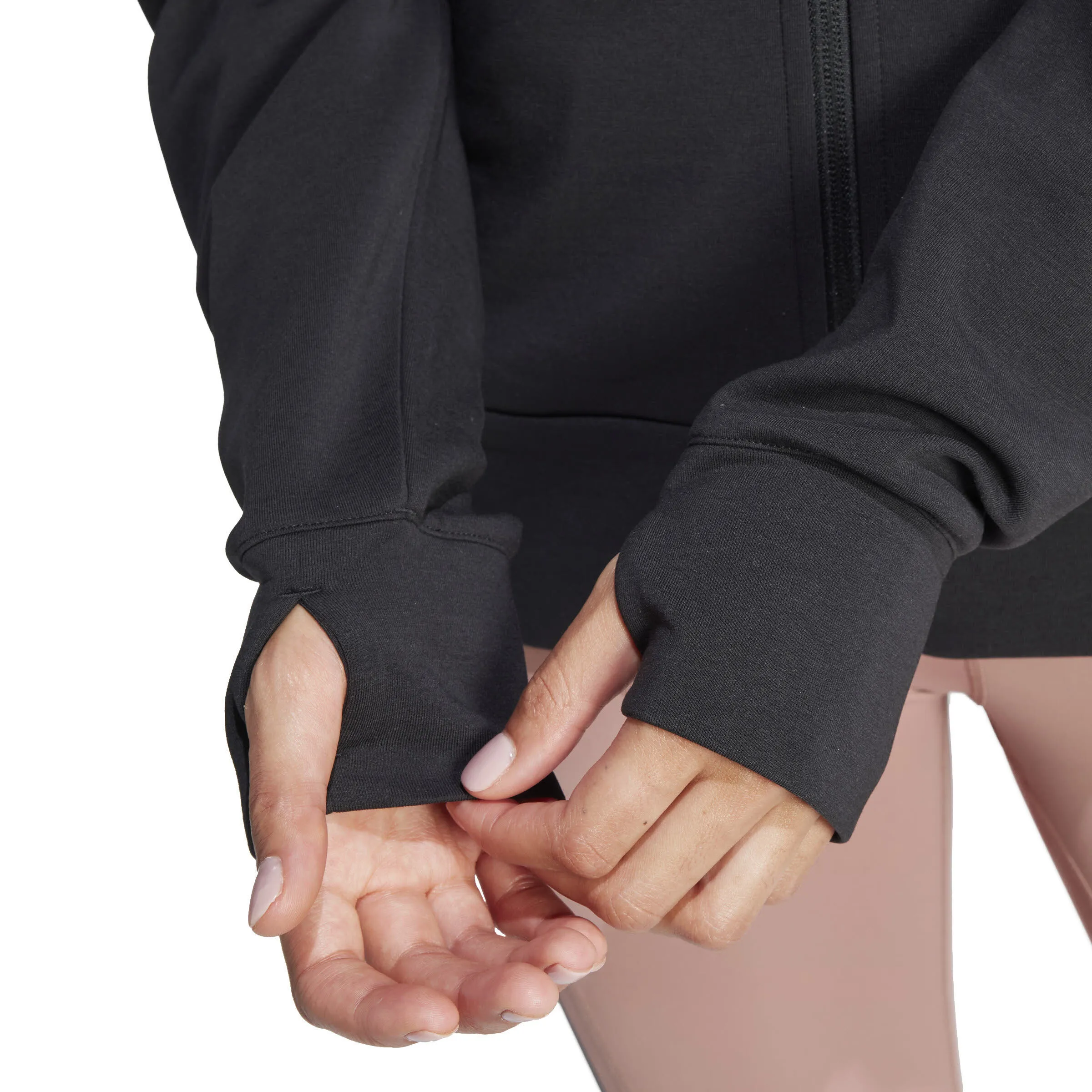 adidas Designed 4 Training Kapuzenjacke Sweatjacke Damen schwarz