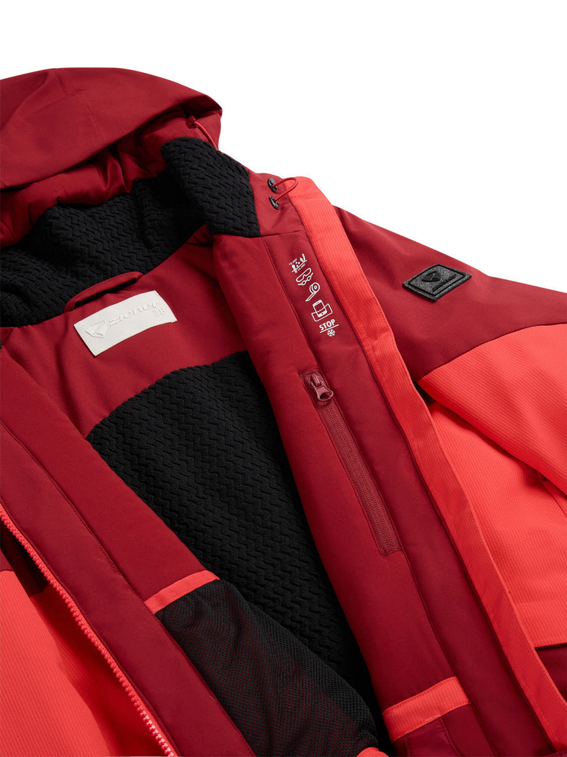 Ziener THILDE-Z Jacket Lady Damen Skijacke Schneejacke rot