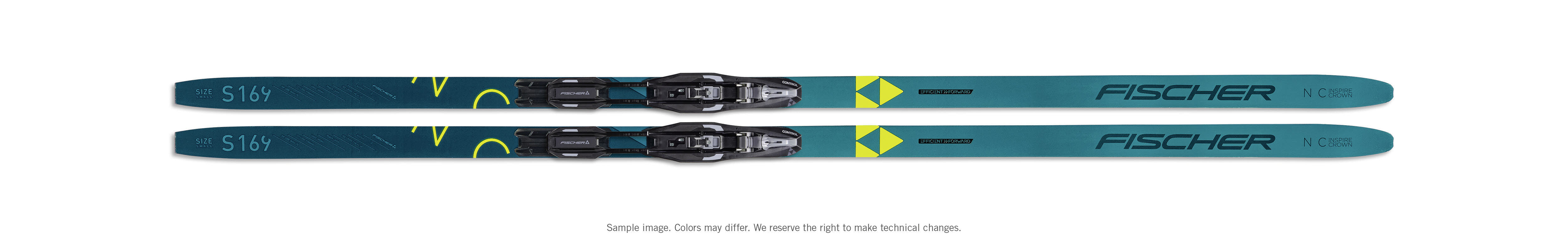 Fischer Inspire EF unisex Langlauf Cruiser Set inkl. Bindung blau