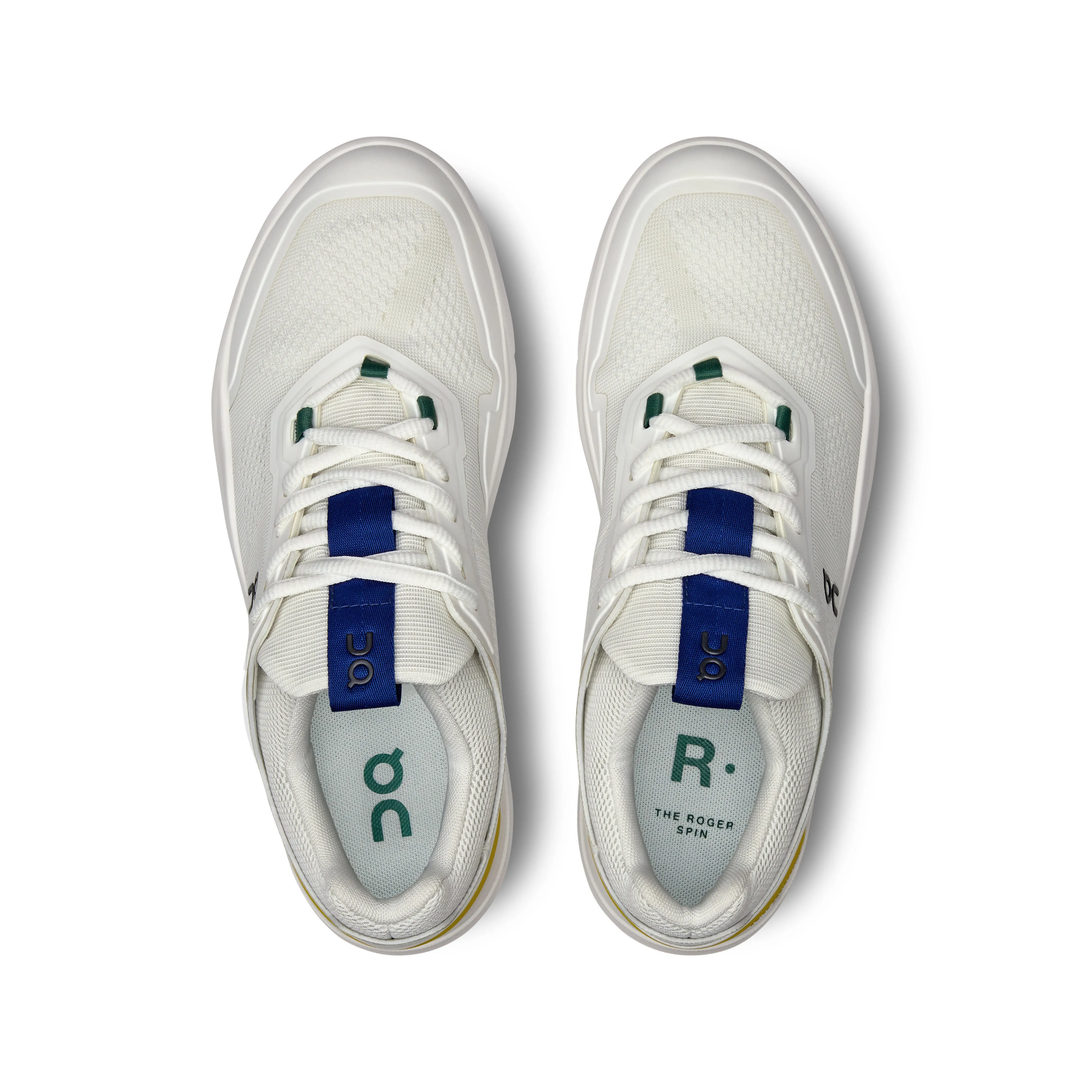 ON THE ROGER SPIN Damen Sneaker Low Freizeitschuhe Alltagsschuhe UNDYED-WHITE YELLOW NEU
